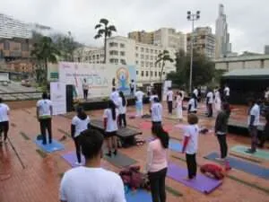 El Día del Yoga se celebra en 15 ciudades de Colombia