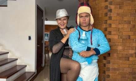 Alina Lozano y Jim Velásquez causaron revuelo con sus disfraces de Halloween