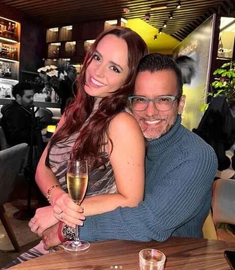 Ana Lucía Domínguez y su esposo Jorge Cárdenas.