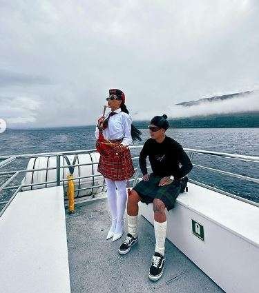 Felipe Saruma y Andrea Valdiri