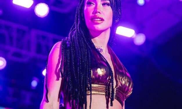 Ana del Castillo causó revuelo por su osado vestido en los Upar Awards