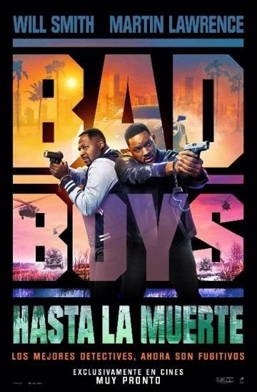 Póster de Bad Boy, una de las películas que está en la cartelera de cine.