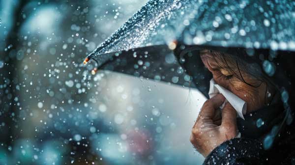 Cómo evitar infecciones respiratorias en época de lluvias